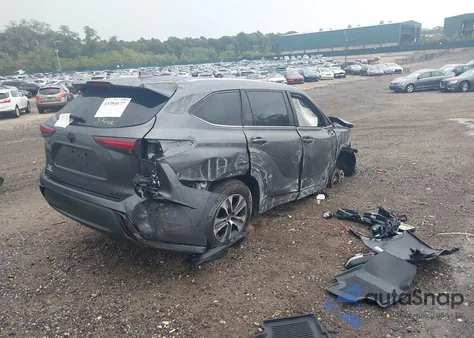 2024 Toyota Highlander Xle from USA, damaged, VIN 5TDKDRBH3RS564255